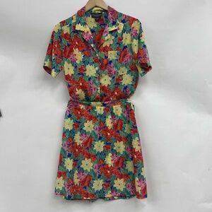 Haberdashery Leslie Faye Floral Skirt‎ Dress Set Petite 10/12 Womens vintage
